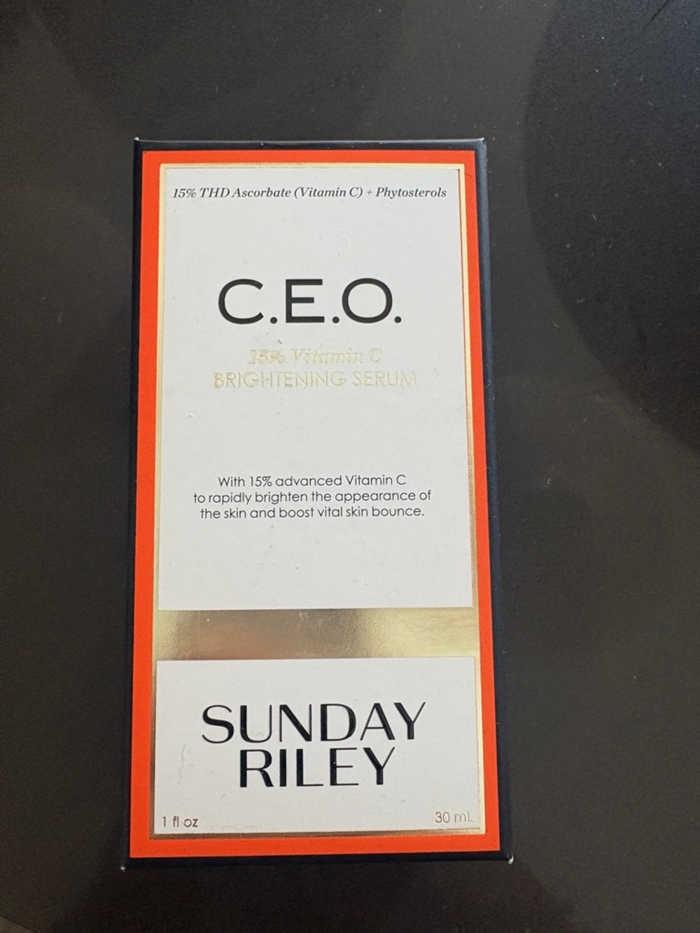 Sunday Riley C.E.O. Vitamin C Brightening - NEW IN BOX SEALED MSRP $90 - Picture 3 of 5